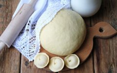 Заварное тесто для пельменей на скорую руку