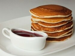 Панкейки на сливках – блинчики по-американски