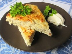 Диетическое суфле из рыбы с рисом