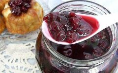Варенье-пятиминутка из вишни без косточек со стерилизацией