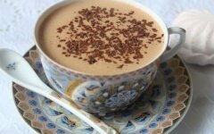 Горячий шоколад с зефиром по-австрийски