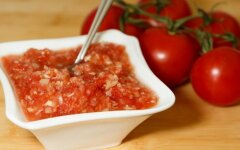 Хреновина из помидор с горчицей