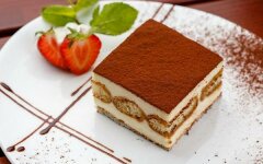 Классический тирамису с печеньем без выпечки