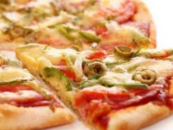 Творожное тесто на кефире для пиццы