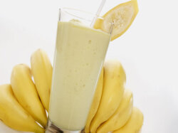 Легкий банановый мусс-коктейль