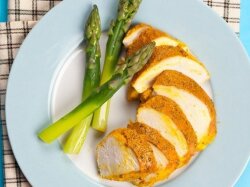 Куриное филе в йогуртовом маринаде с карри