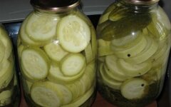 Маринованные кабачки «под рюмочку»