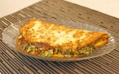 Бризоль из курицы с шампиньонами