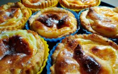 Португальские пирожные Паштел-де-ната (Паштейш)