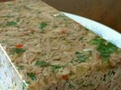 Зельц из голени индейки