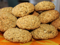 Печенье из овсяной муки без яиц и сахара