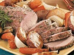 Свиная вырезка с имбирем в аэрогриле