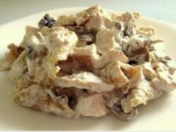 Салат «Белковый» без майонеза