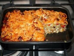 Сербская мусака с сыром