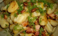 Сырные галушки с манкой