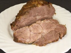 Буженина из свиной шеи в духовке в фольге