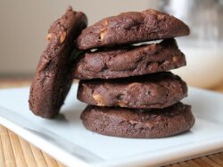 Быстрое шоколадное печенье в духовке