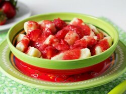 Творожные ленивые вареники по-итальянски