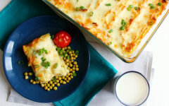 Пастуший пирог с фаршем и овощами