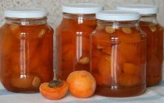 Варенье из абрикосов и персиков с апельсинами