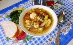 Суп из чечевицы с картошкой в мультиварке