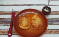 Постные зразы из картофеля и грибов