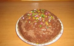 Банановый торт из крекеров без выпечки