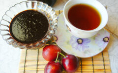 Домашнее сливово-шоколадное варенье