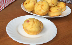 Маффины с ветчиной и сыром