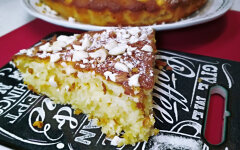 Лимонный пирог на сметане и сливочном масле