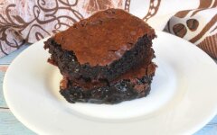Овсяные Брауни с кленовым сиропом
