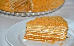 Нежный медовик со сливочным кремом