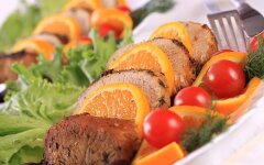 Шашлык из свинины с тимьяном и апельсином