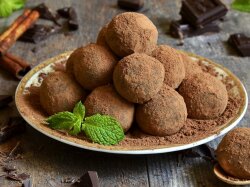 Шоколадный трюфель для сладкоежек