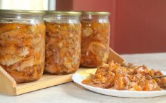 Тушенка из свинины и курицы в скороварке