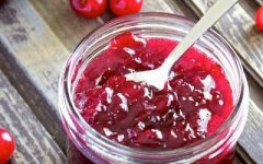 Варенье из вишни с цедрой апельсина в мультиварке