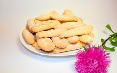 Печенье «Савоярди» со сливочным маслом