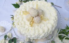 Бисквитный торт «Рафаэль»