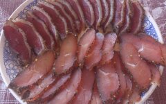 Куриное карпаччо с цитрусовыми