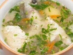 Рыбный суп из тилапии с картофелем