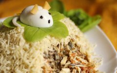 Салат «Мышата» с корейской морковью