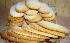 Молочные коржики из детства с ванилью