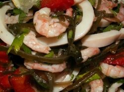 Салат «Балерина» с креветками