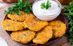 Драники из тыквы и картофеля с сыром