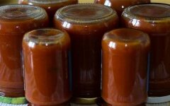 Домашний кетчуп на зиму с корицей