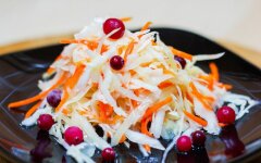 Маринад с клюквой для капусты