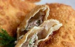 Чебуреки с говядиной по-домашнему