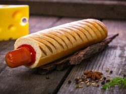 Французский хот-дог с венскими сосисками