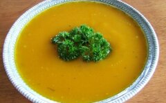 Детское пюре из курицы и овощей в мультиварке