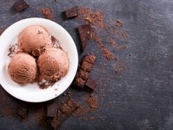 Домашний шоколадный пломбир на молоке